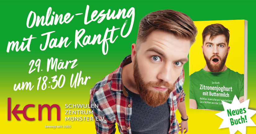 Live Online-Lesung mit Jan Ranft